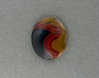 Kentucky Agate Cabochon 27 x 23 mm Oval Designer