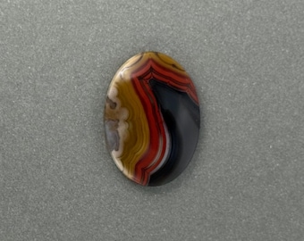 Kentucky Agate Cabochon 29 x 21 mm Oval Designer