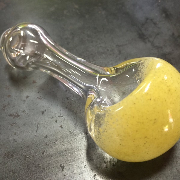 Glass Pipe handmade by Randy D.! LIMITED 24 HOUR SALE!! Glass Pipe and Clay! Ready to ship today!!