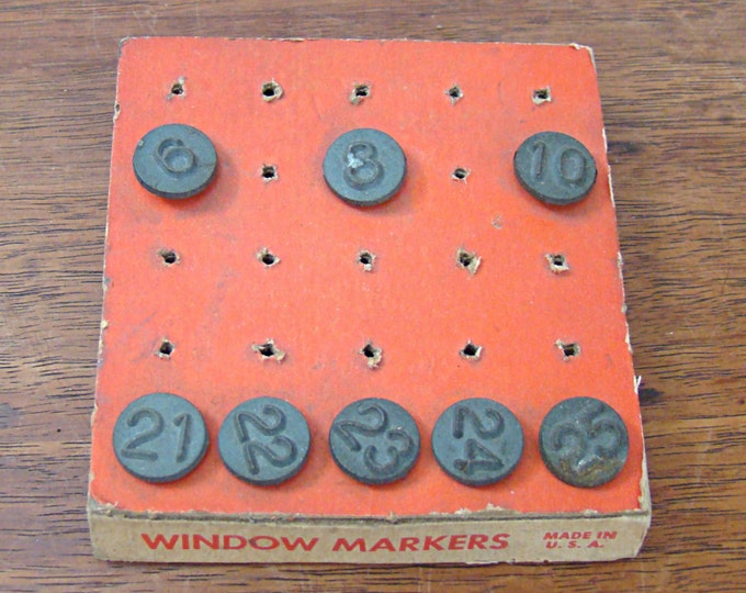 Arco Number Tacks Numbering Tacks Metal Numbers Pushpins Etsy