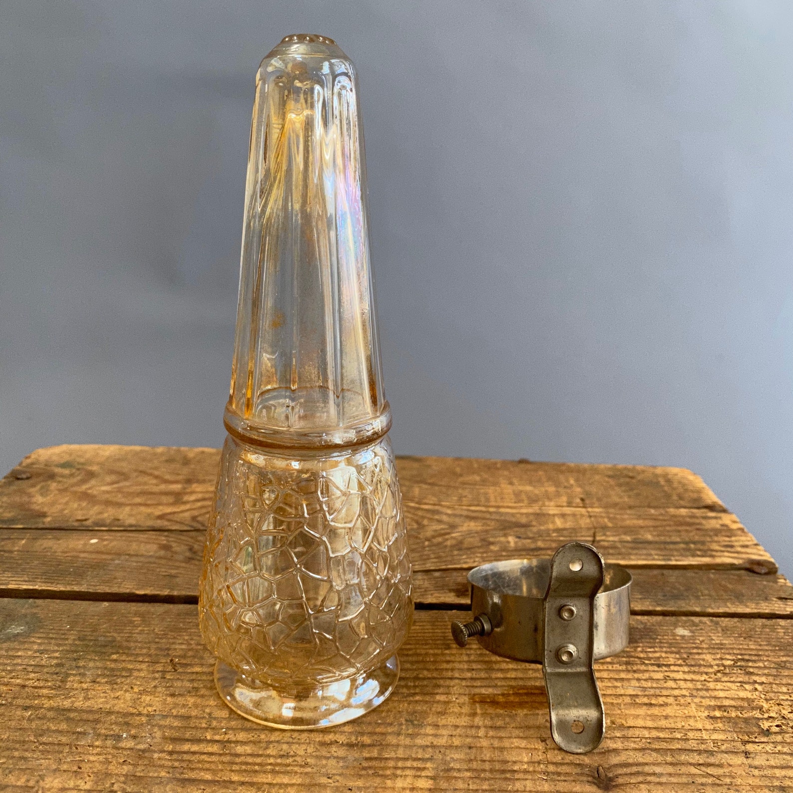 Antique Car Vase Bud Vase Wall Vase Auto Vase Yellow Etsy