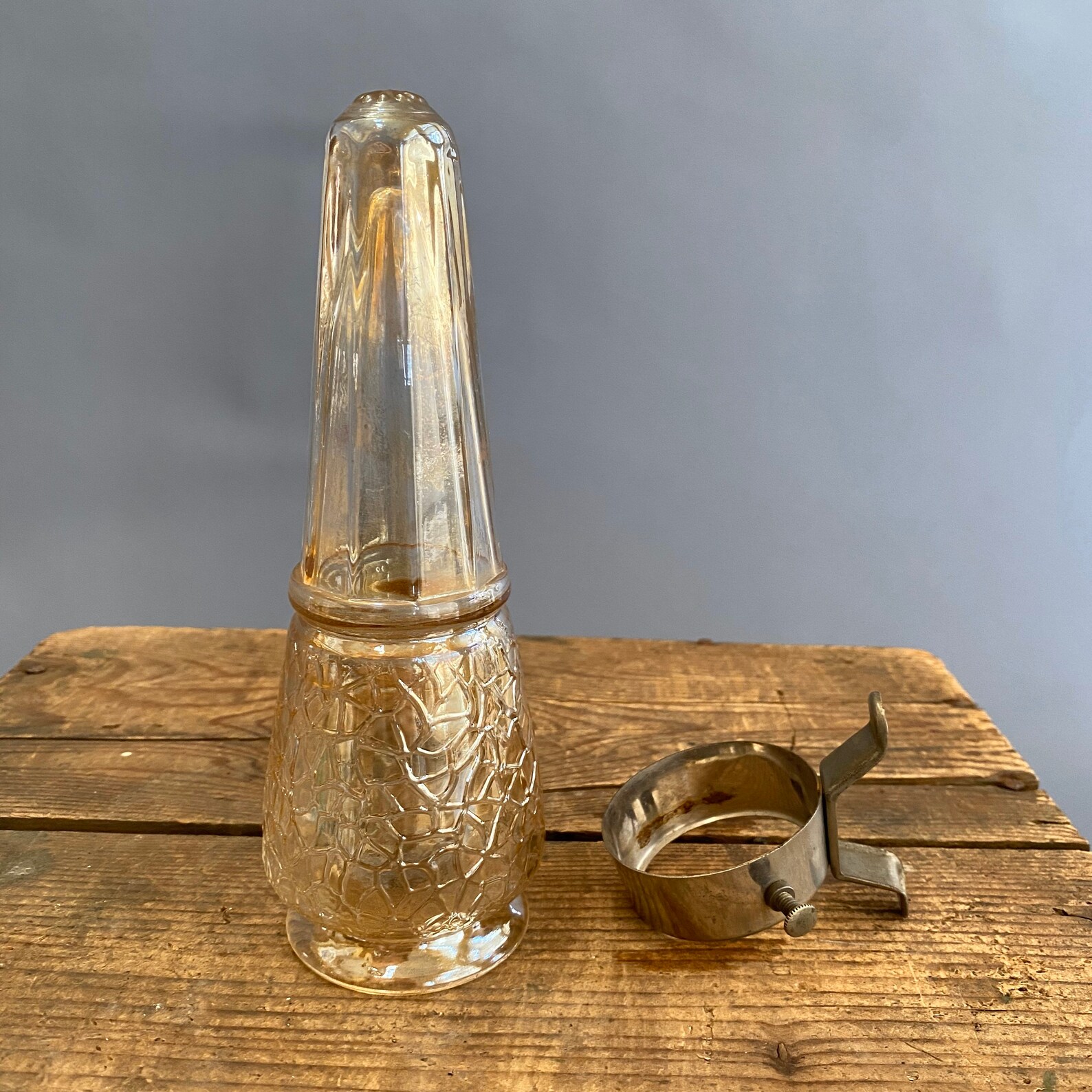 Antique Car Vase Bud Vase Wall Vase Auto Vase Yellow Etsy