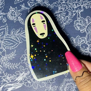 Holo star laminate anime sticker| | sticker | Laptop Sticker| Journal sticker