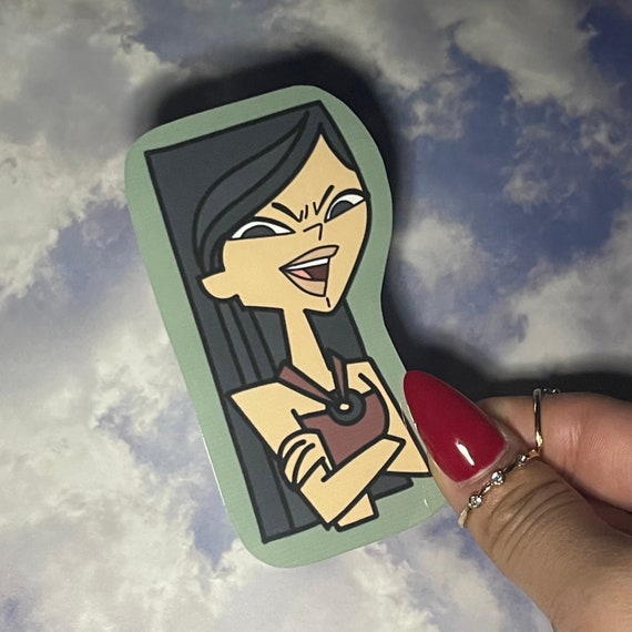 Gwen Total Drama Island Vinyl Stickers Goth Girl Icon 