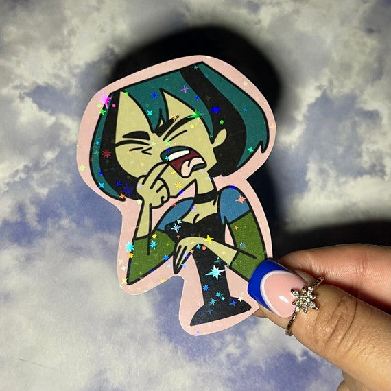 Gwen Total Drama Island Vinyl Stickers Goth Girl Icon 