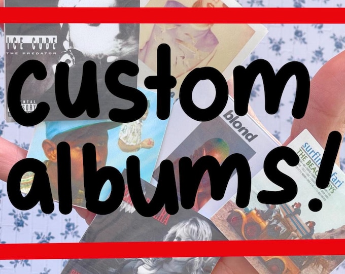 Import Album Sticker CUSTOM Album Cover Sticker | Laptop Sticker | Journal Sticker - Etsy Canada