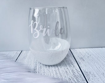 Wine Glass, Bridesmaid, Bachelorette Party, Birthday, Bride, GNO, Bridal Shower