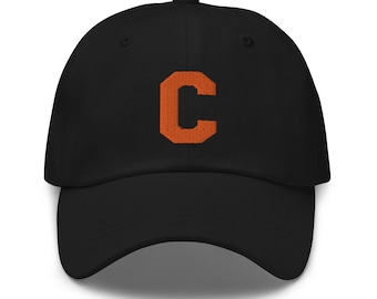 Letter C Embroidered Baseball Cap for Men Women Dad Hat for Women Unique Gift for her