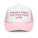 see more listings in the Trucker Hat section