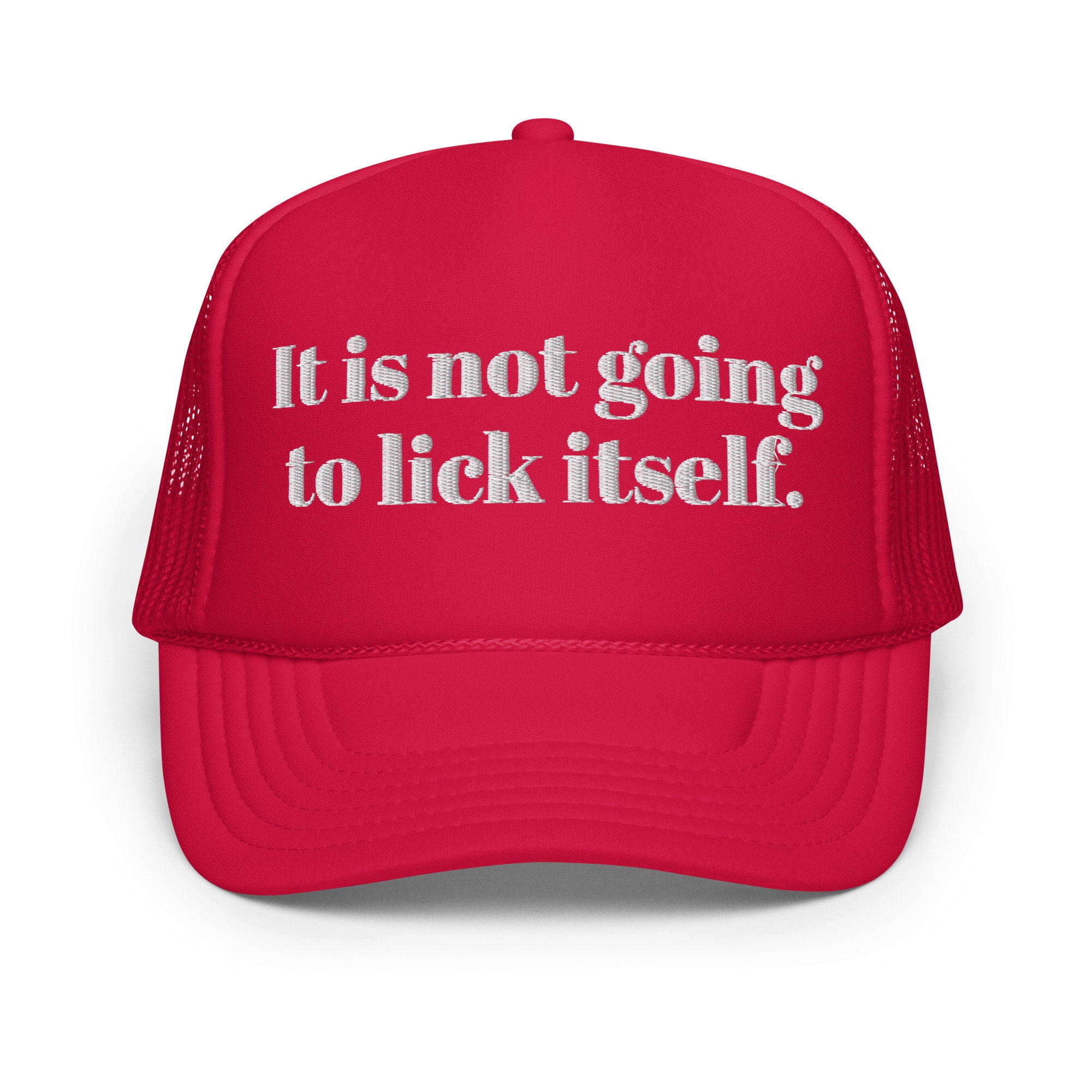 Takes A Licking And Keeps On Ticking Embroidered Foam