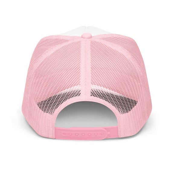 Sex Instructor First Lesson Free Funny Trucker Hat Pink