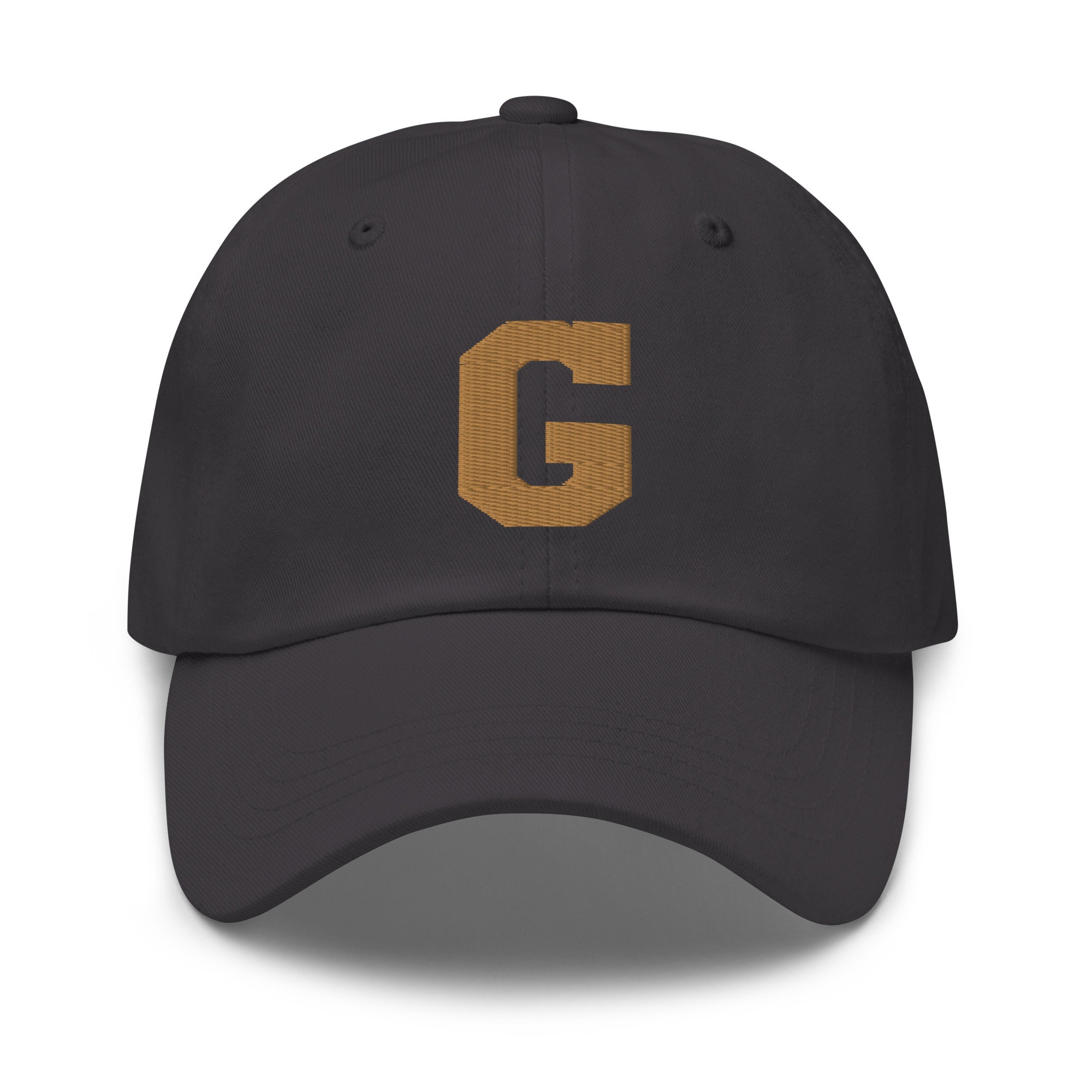 Initial Single Letter G Embroiderey Baseball Cap for Men Women Dad Hat Personalized Gift for her