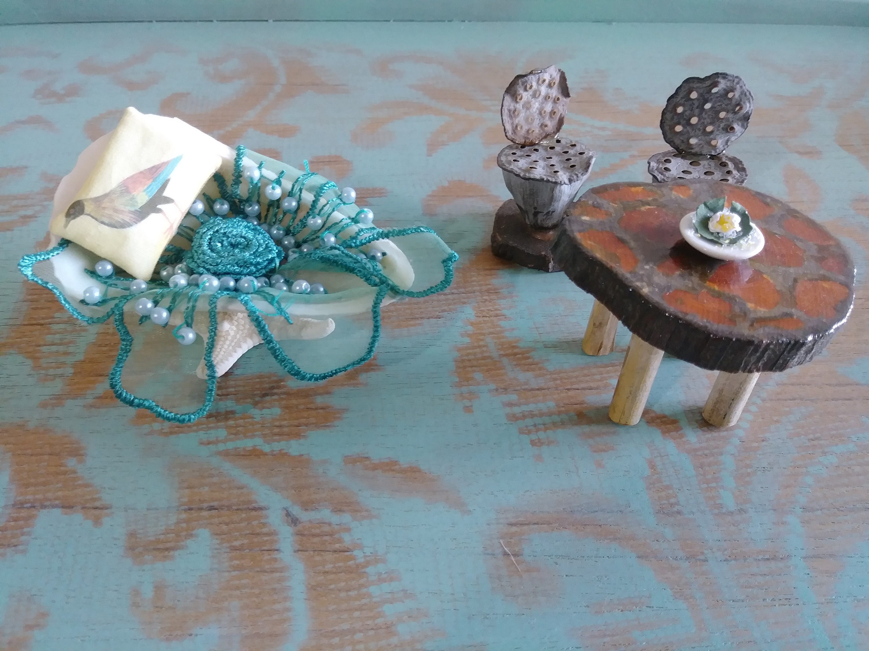 rustic dollhouse furniture