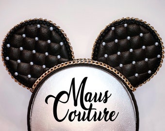Quilted Chic Minnie Ears - Etsy Quilted Chic Minnie Ears - Etsy