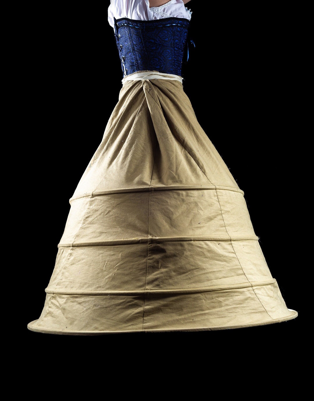 Hooped Skirt Farthingale Hoop Petticoat Crinoline Etsy