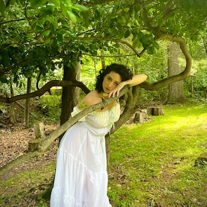 Chemise Dress; Shift Slip; Milk Maid Dress; Sun Dress; Renaissance Fairy Tail; Ren Faire; Cotton Victorian Petticoat