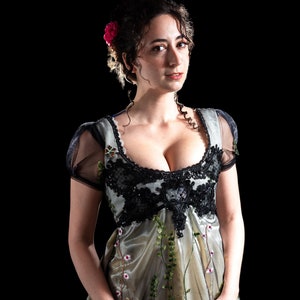 Regency Dress; Bridgerton Dress; Jane Austen Style Dress; 1810s Gown; Empire Waist Dress; French Revolution Style Dress; Queen Charlotte