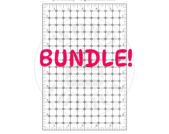JournalBuddy Digital Starter Set: Ruler Grid + Stitch Guide (PDF)