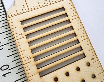Bookbinding Spine Ruler: Multiuse Journal Maker Template
