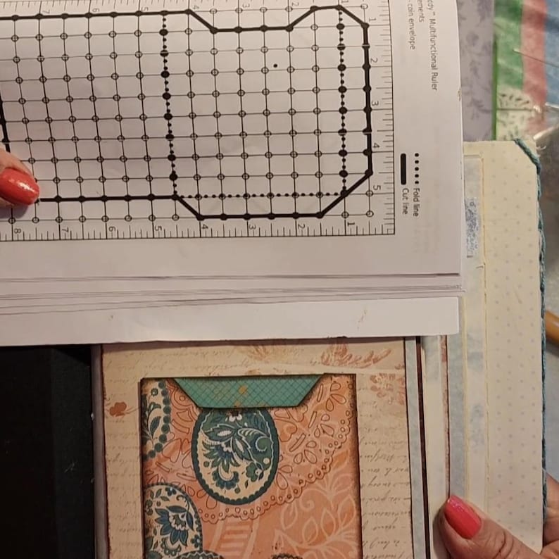 Journalbuddy™ Multiuse Acrylic Ruler - Journal Making & Bookbinding - Etsy