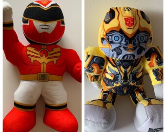stuffed optimus prime
