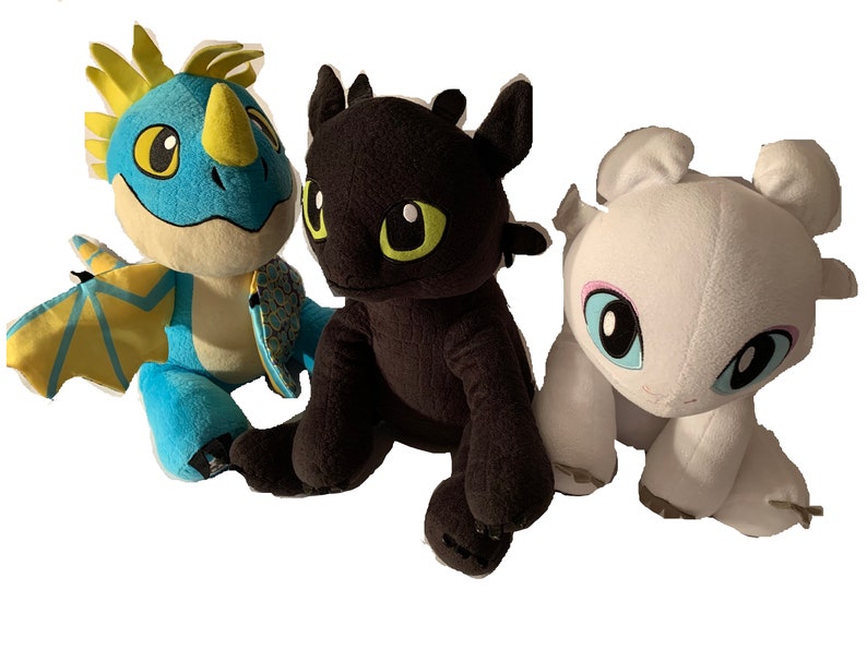 Weighted stuffed animal, Toothless, Fury or Stormfly dragon with 4-7 lbs, AUTISM WEIGHTED PLUSH, How to Train Dragon 