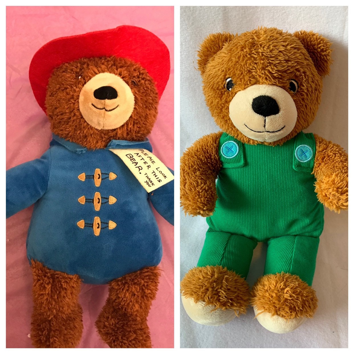 corduroy plush bear