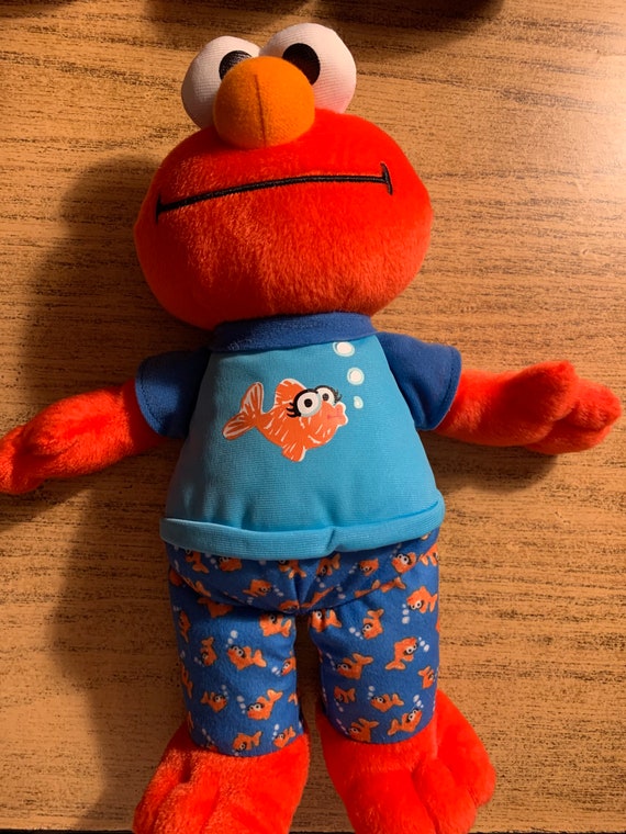 washable weighted buddy WEIGHTED PLUSH ELMO with 1 1/2 lbs 