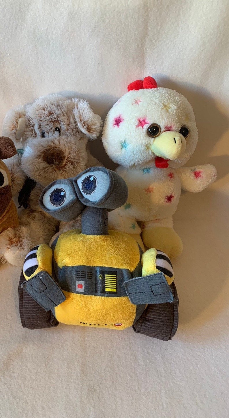 Weighted stuffed animal with 1 1/2 2 1/2 lbs Walll E | Etsy