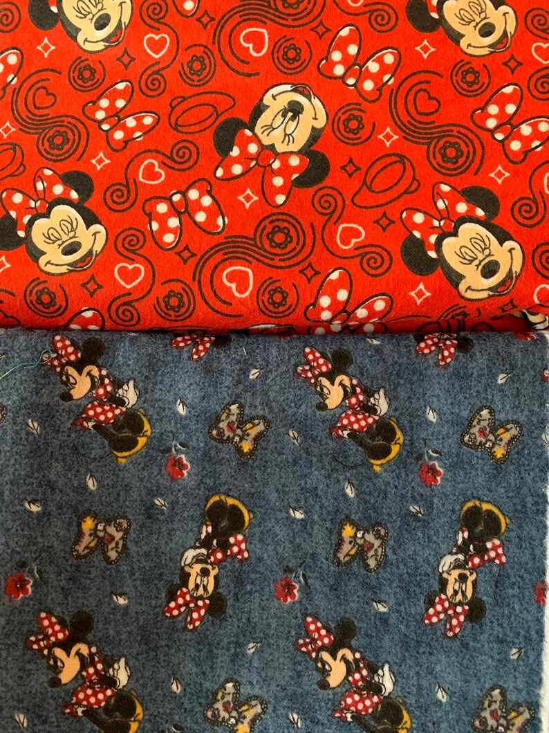 Character cotton FLANNEL FABRIC for masks 1/4 yard Disney Etsy