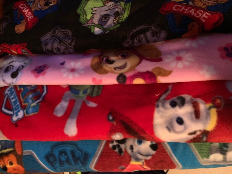 washable blanket ready to ship Weighted blanket 6 lbs kids Paw Patrol
