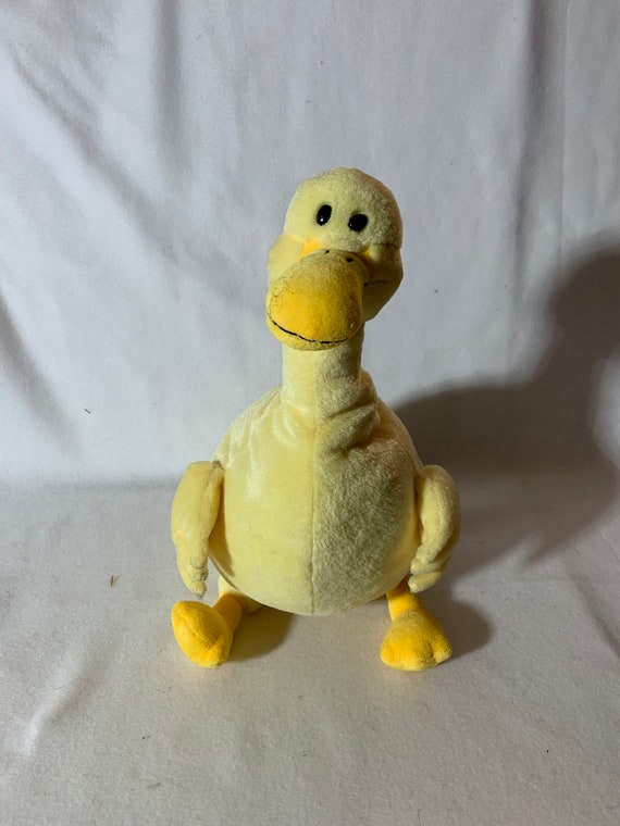yellow duck stuffed toy