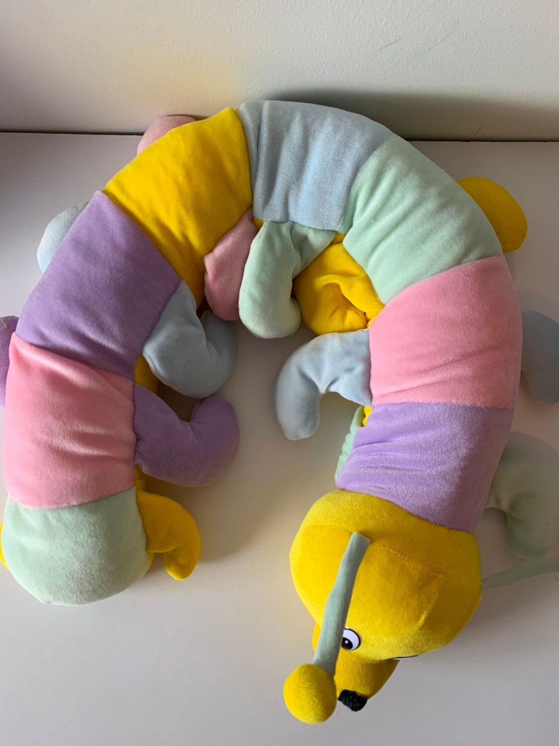 sensory caterpillar toy