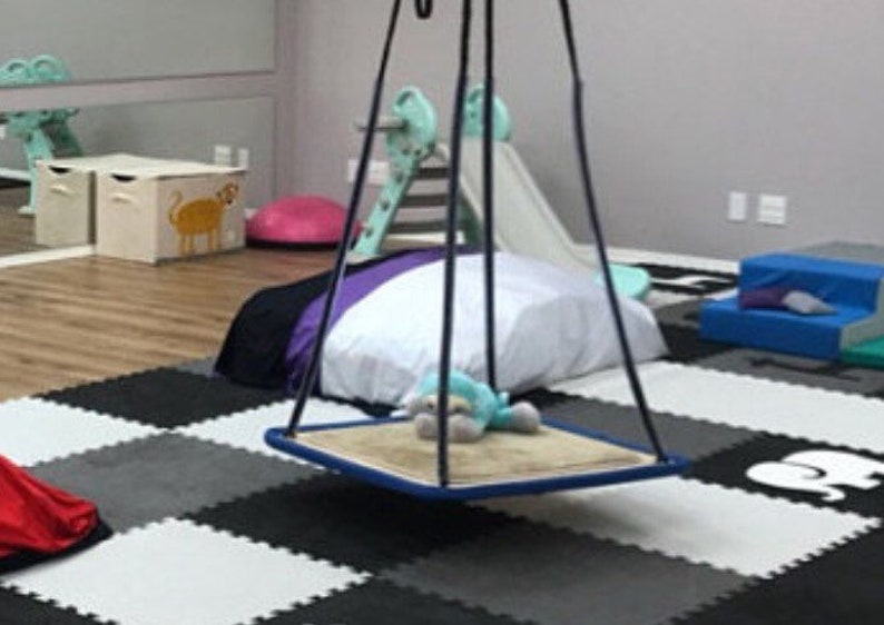 Lycra Crash Pad Spandex Mat With Zipper and Handles Autism Etsy