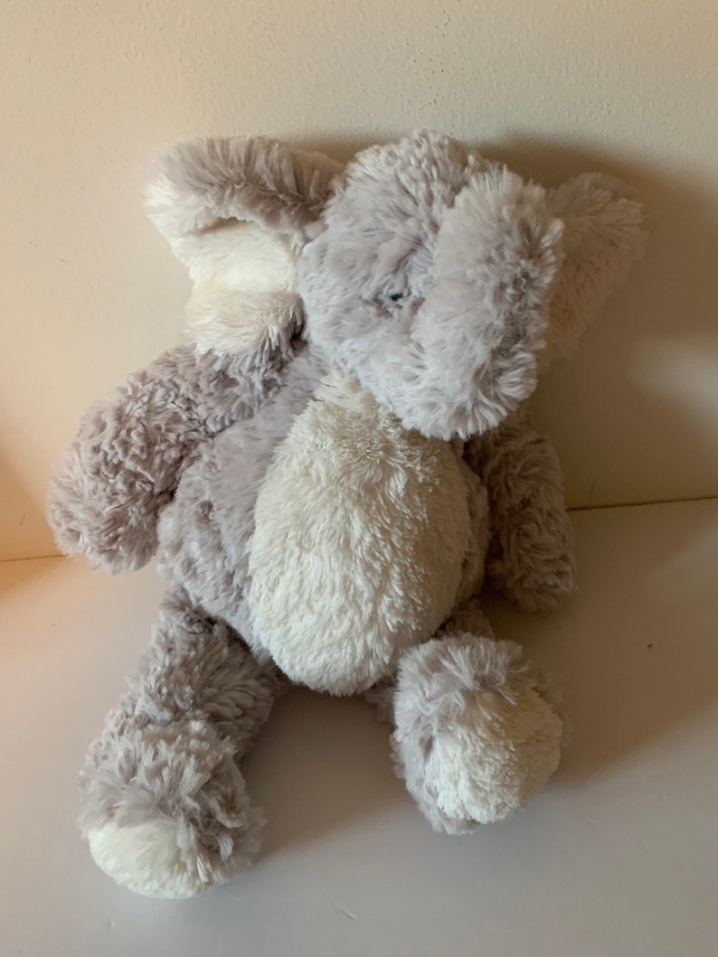 Weighted stuffed animal elephant sensory toy with 3 lbs Etsy