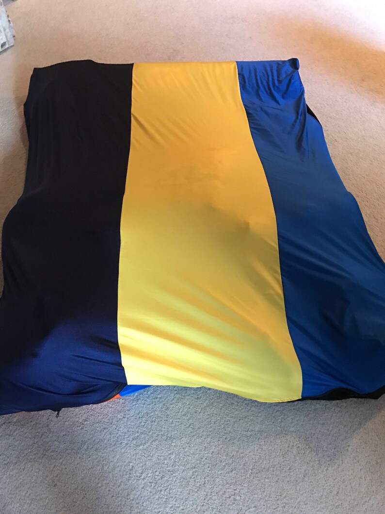 Lycra Crash Pad Spandex Mat With Zipper and Handles Autism Etsy