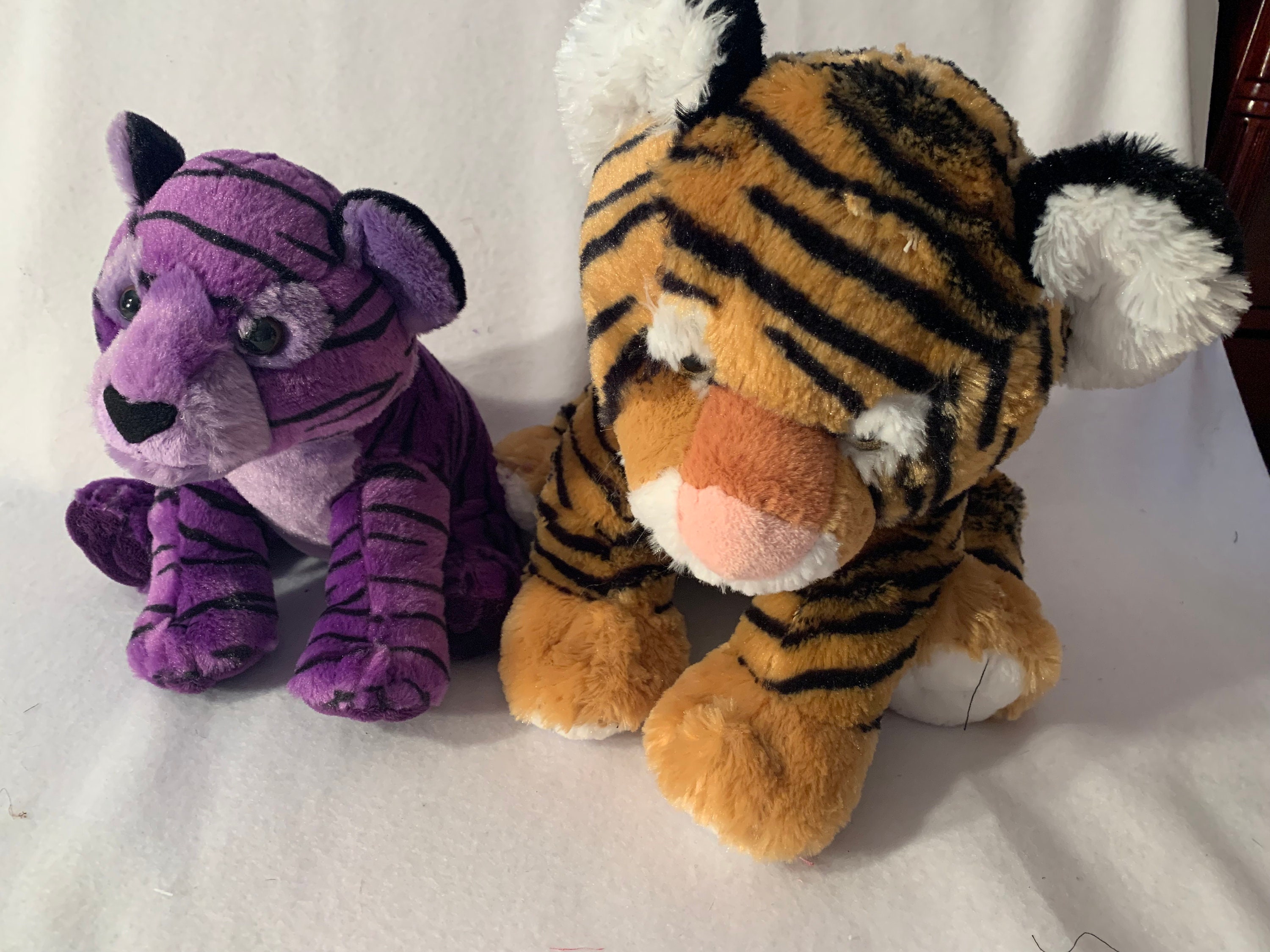 purple tiger plush