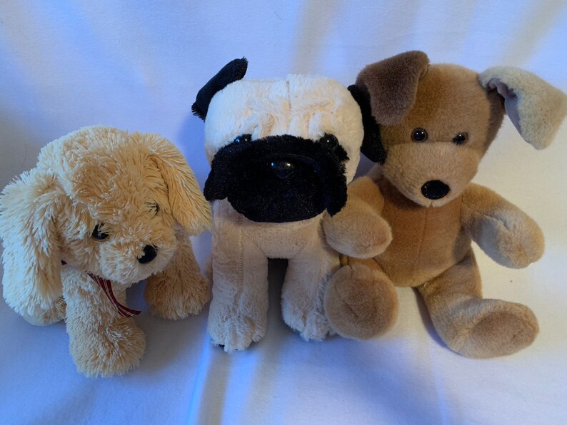 Weighted stuffed animal dog sensory toy with 3 lbs autism Etsy