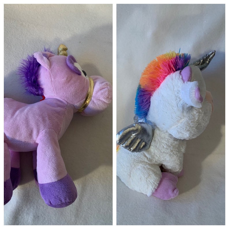 Weighted stuffed animal unicorn sensory toy with 2 or 3 lbs Etsy