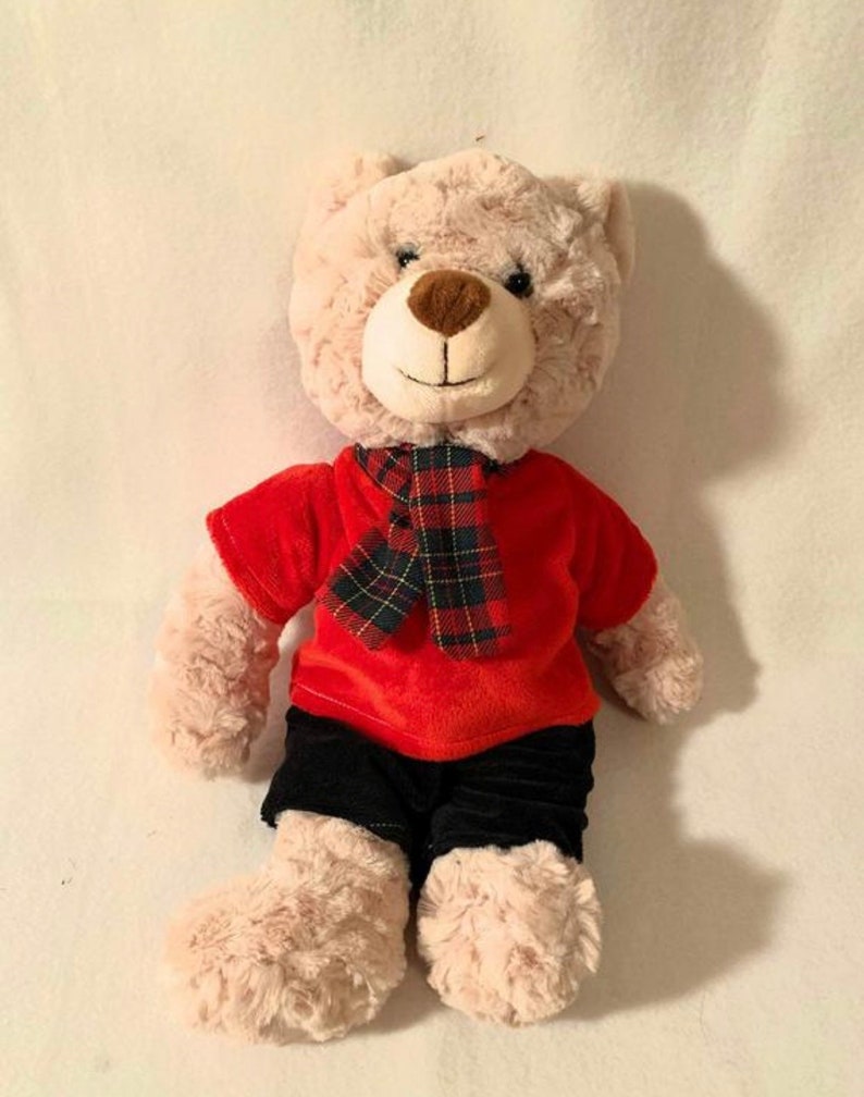 WEIGHTED PLUSH BEAR With 4 Lbs Washable Weighted Buddy Etsy