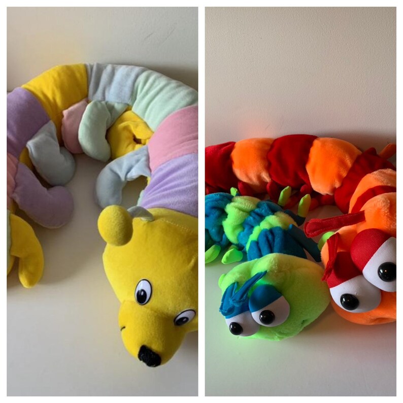 sensory caterpillar toy