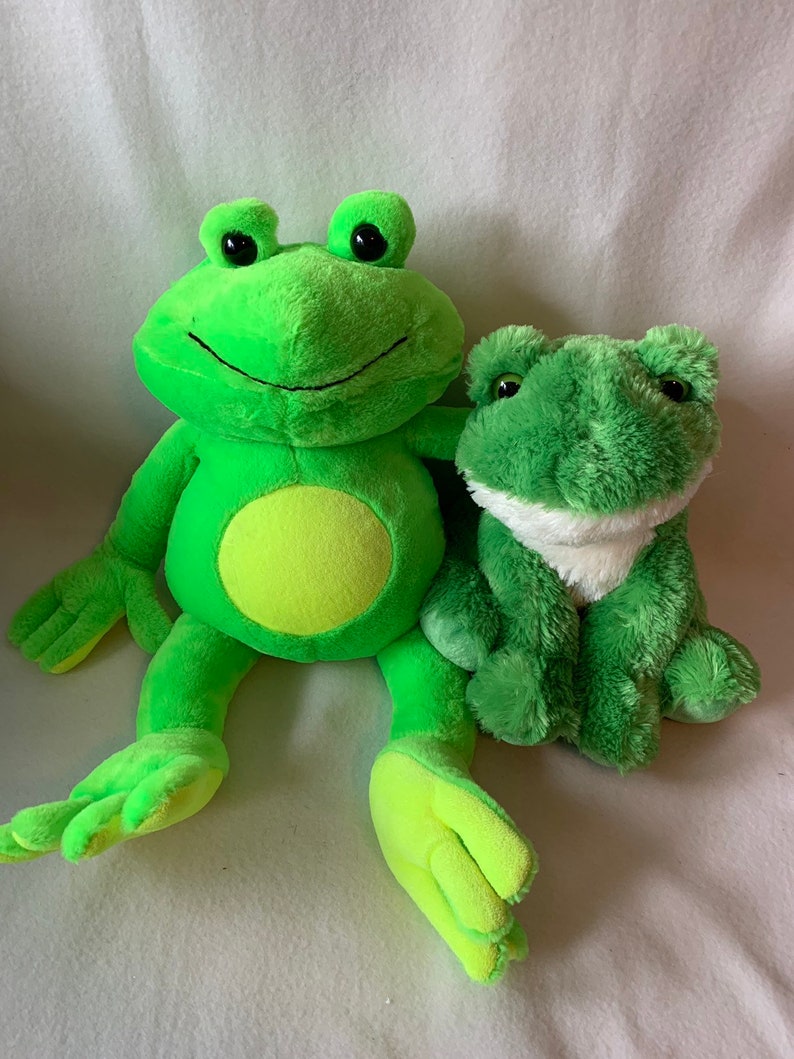 Weighted stuffed animal weighted frog with 5-6 lbs AUTISM | Etsy