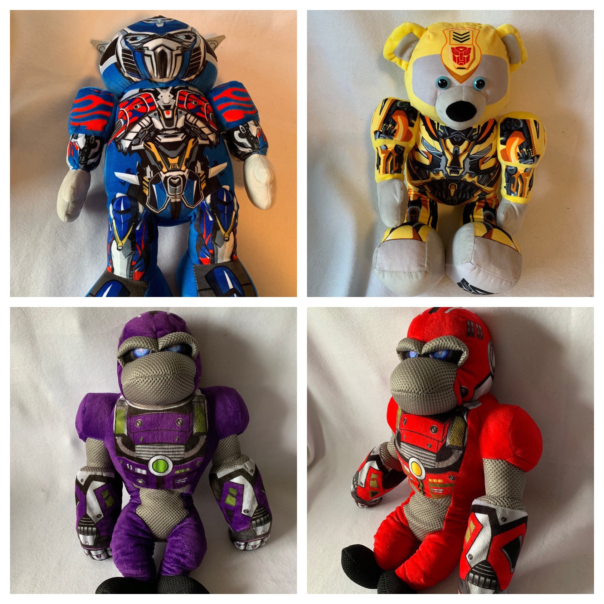 transformers stuffed animals