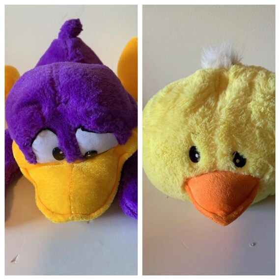 purple duck stuffed animal