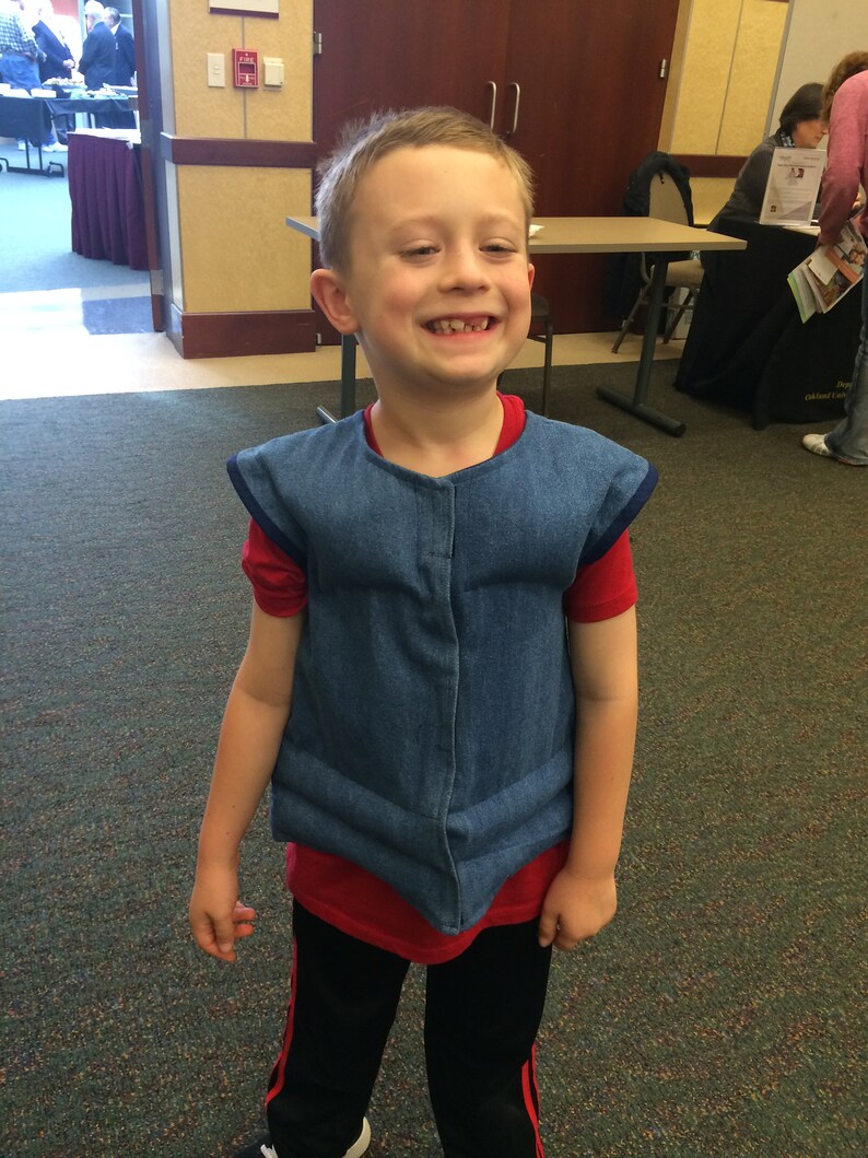 Custom Weighted vest all sizes AUTISM WEIGHTED VEST Etsy