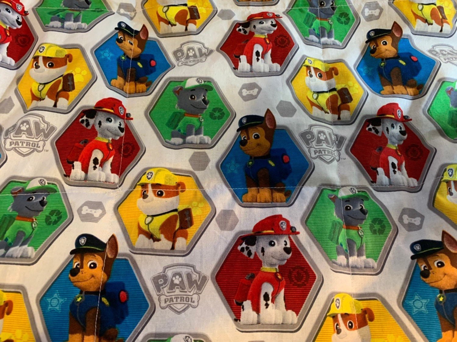 Small Weighted blanket, toddler, Paw Patrol 3 lbs