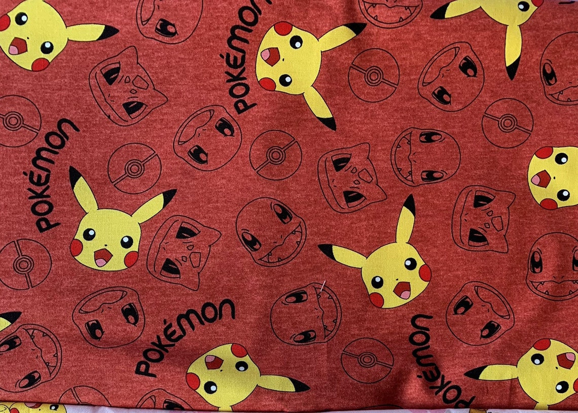 POKEMON WEIGHTED BLANKET lap size with 5 or 6 lbs twin size Etsy