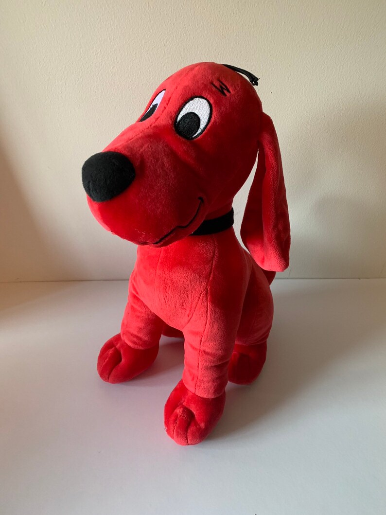 clifford stuffed dog
