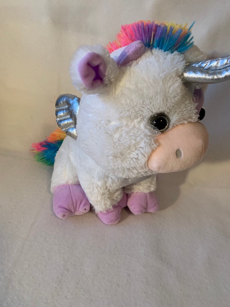 Weighted stuffed animal unicorn sensory toy with 2 or 3 lbs | Etsy