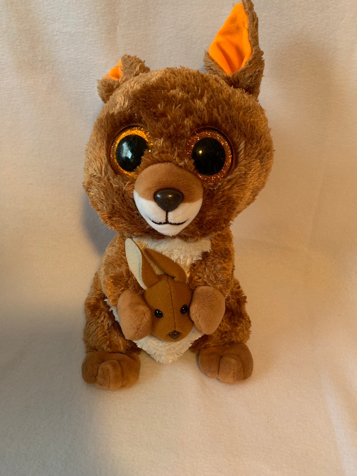 Weighted stuffed animal, elephant or kangaroo sensory toy